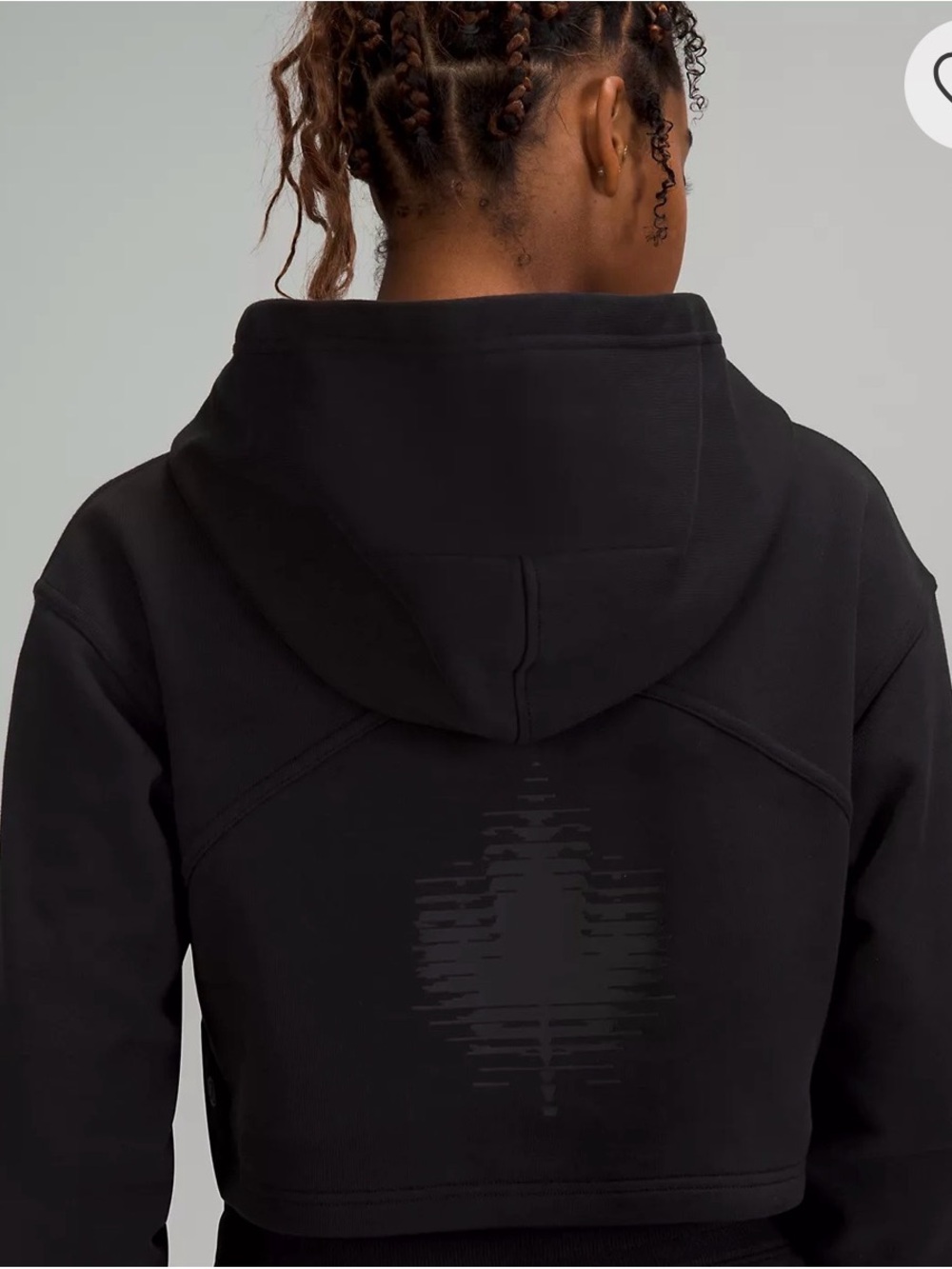 Lululemon All Yours cropped hoodie sweatshirt Team Canada Olympics Size M/L